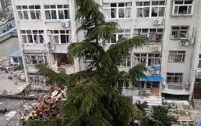 突發(fā)！青島一居民樓發(fā)生爆燃！已造1人死亡，7人受傷！3公里外有震感…